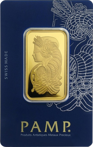 1 oz Investīciju zelta stienis - Fortūna PAMP (1)