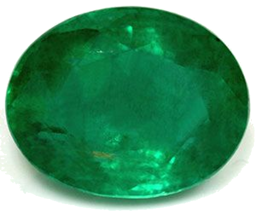 3.54 carat GREEN Oval Smaragdas (1)