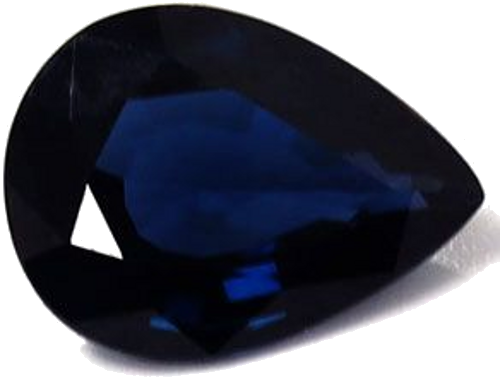 1.14 carat BLUE Pear Safyras (1)
