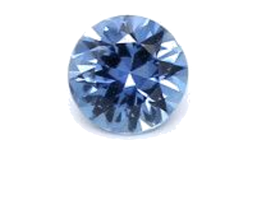 0.11 carat BLUE BRILLIANT cut Round Safyras (1)