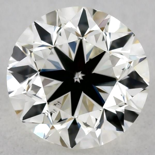 0.6 carat J-VS2 Very Good cut Natūralus Round Deimantas (1)