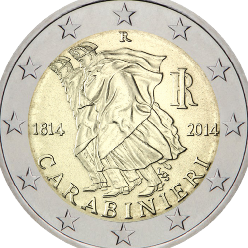 2014 Italy Arma dei Carabinieri 2 euro coin (2)