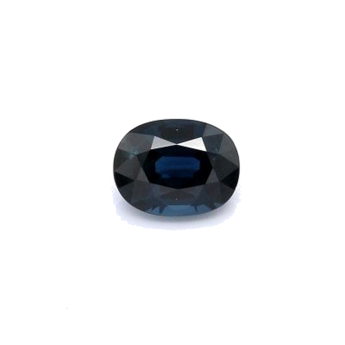 1.71 carat BLUE BRILLIANTSTEP cut Oval Safyras (1)