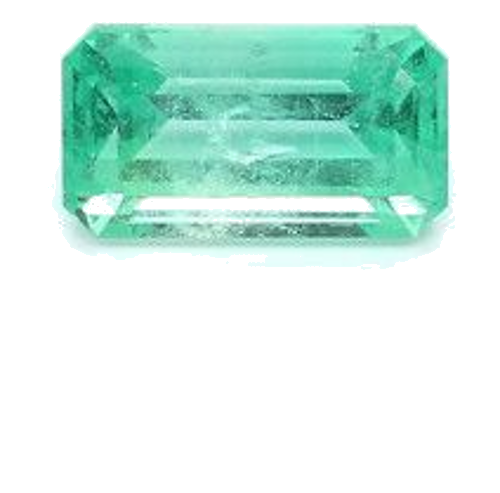 1.67 carat GREEN STEP cut Octagonal Smaragdas (1)