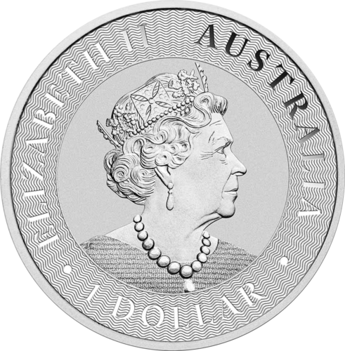 1 oz Kengūra 2022 Australija .9999 sidabrinė moneta (2)