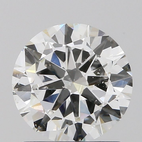 1.0 carat F-SI1 GD cut Natūralus Round Deimantas (1)