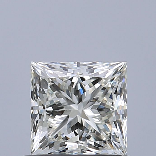 0.73 carat J-VVS2 Natūralus Princess Deimantas (1)