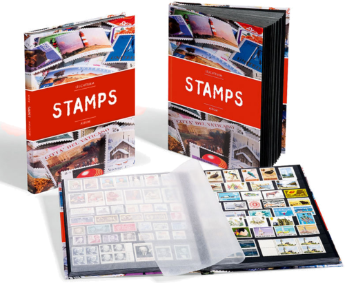 Pastmarku albums Stamps (32 lpp.) (1)