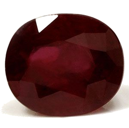 2.87 carat RED Oval Rubinas (1)