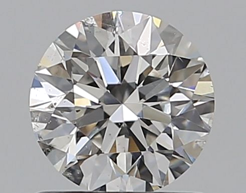 0.7 carat F-SI2 Excellent cut Natūralus Round Deimantas (1)