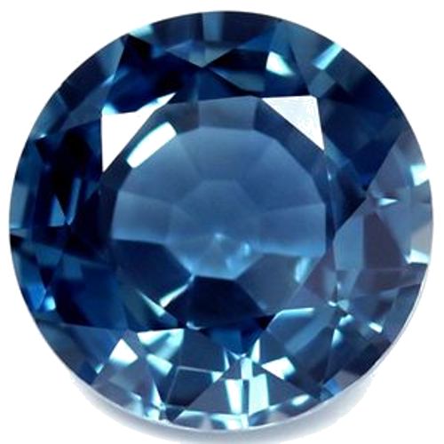 3.63 carat BLUE Round Safyras (1)
