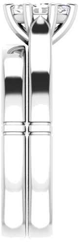 14K White  7x3.5 mm Marquise Solitaire Engagement Ring Mounting (9)