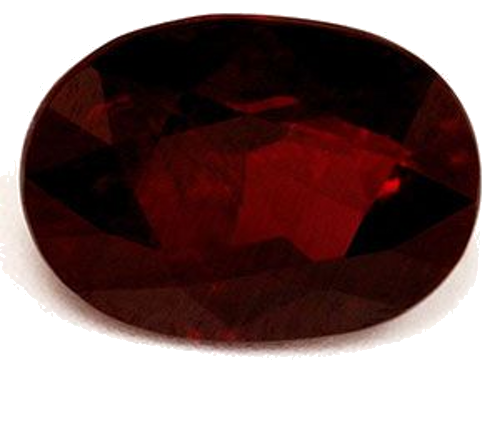 2.99 carat RED Oval Rubinas (1)