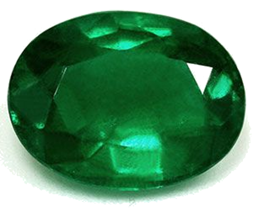 1.72 carat GREEN Oval Smaragdas (1)