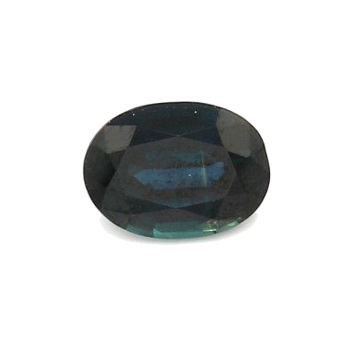 1.13 carat BLUE BRILLIANTSTEP cut Oval Safyras (1)