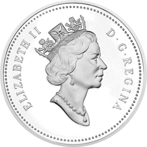 1 доллар Frontenac 1991 Канада серебряная монета (2)