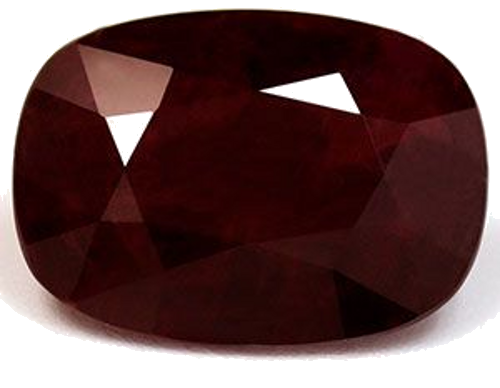 9.39 carat RED Cushion Rubinas (1)