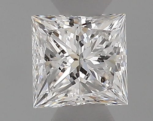 0.35 carat E-SI1 Natūralus Princess Deimantas (1)