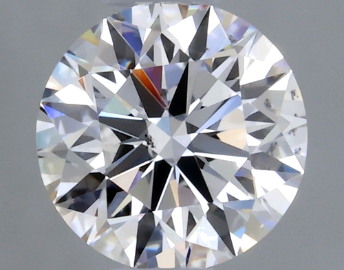 0.44 carat E-SI1 Excellent cut Natūralus Round Deimantas (1)