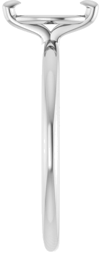 Sužadėtuvių Žiedas „Solitaire“ 585 Baltojo Aukso Marquise 8mm x 4mm (4)