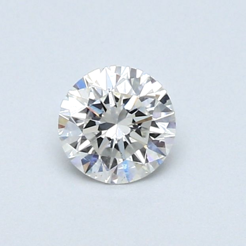 0.38 carat F-SI1 Very Good cut Natūralus Round Deimantas (1)
