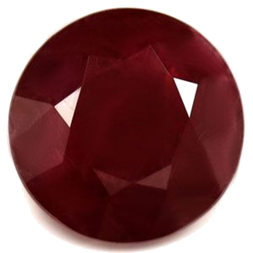 2.39 carat RED Round Rubinas (1)