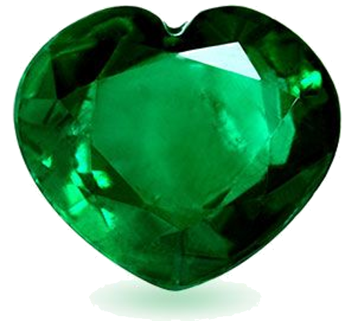 1.63 carat GREEN Heart Smaragdas (1)