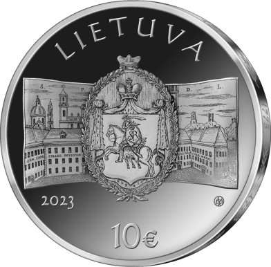2023 Lithuania Both Nations Educational Commission 10 euro silver coin (2)