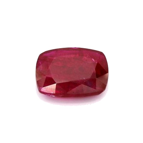 4.25 carat RED BRILLIANTSTEP cut Cushion Rubinas (1)