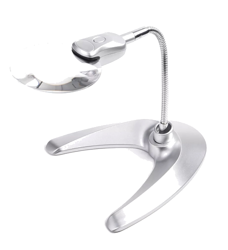 Настольная лупа с LED подсветкой 2x 4x (2)