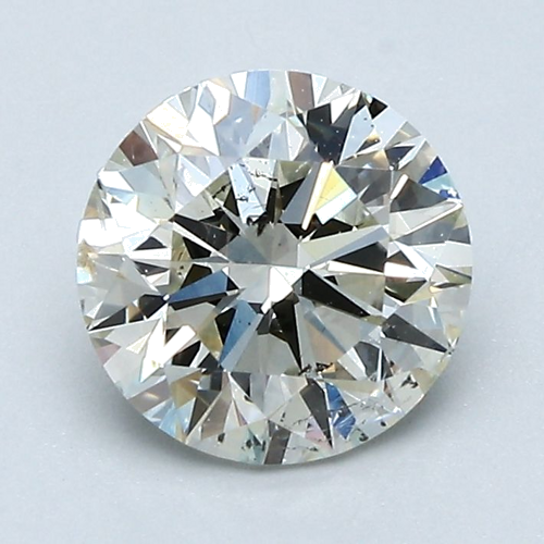 1.53 carat J-SI2 Very Good cut Natūralus Round Deimantas (1)