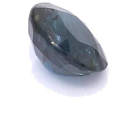 1.07 carat BLUE BRILLIANTSTEP cut Oval Safyras (1)