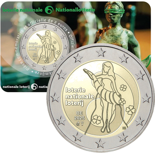 2025 Belgium National Lottery 2 Euro Coin (1)