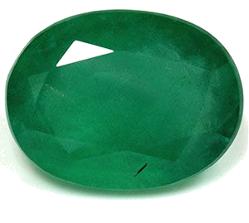 4.84 carat GREEN Oval Smaragdas (1)