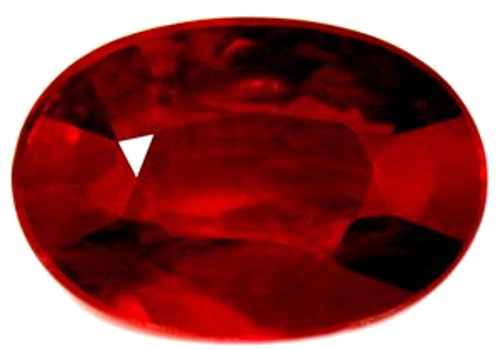 2.45 carat RED Oval Rubinas (1)