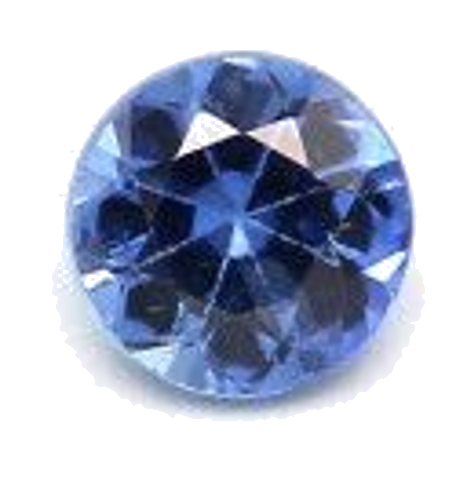 0.14 carat BLUE BRILLIANT cut Round Safyras (1)