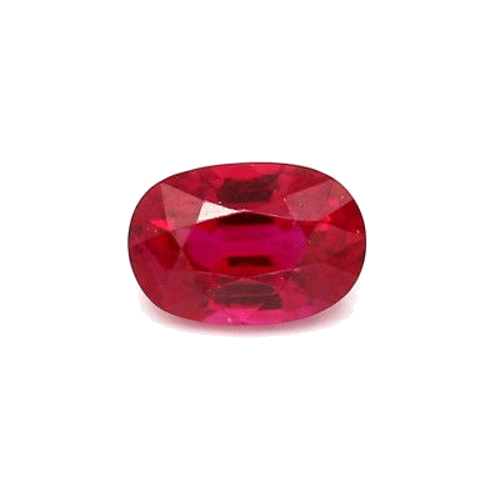 1.24 carat RED BRILLIANTSTEP cut Oval Rubinas (1)