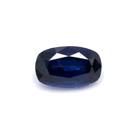 0.89 carat BLUE BRILLIANTSTEP cut Cushion Safyras (1)
