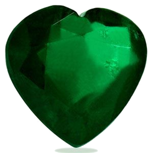 3.19 carat GREEN Heart Smaragdas (1)