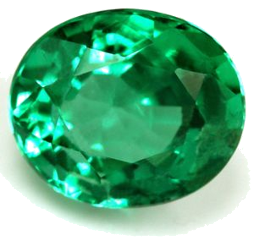 2.15 carat GREEN Oval Smaragdas (1)