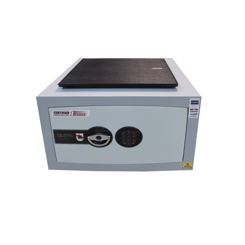 Pretielaušanās drošības I klases seifs H.30/50.E (71 kg) (5)