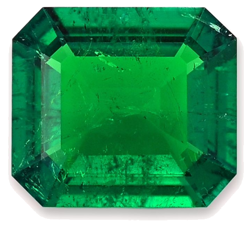 2.28 carat GREEN STEP cut Emerald Smaragdas (1)