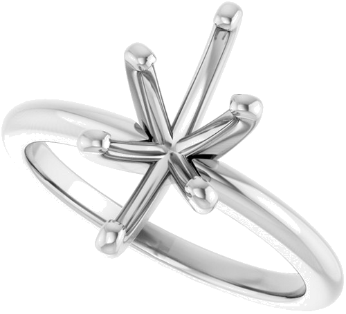 Sužadėtuvių Žiedas „Solitaire“ 585 Baltojo Aukso Marquise 12mm x 6mm (5)