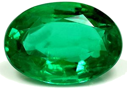 1.75 carat GREEN Oval Smaragdas (1)
