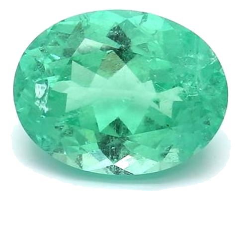 5.35 carat GREEN MODIFIEDBRILLIANT cut Oval Smaragdas (1)