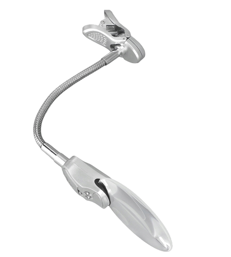 Лупа с LED подсветкой для крепления к столу 2x 4x (5)