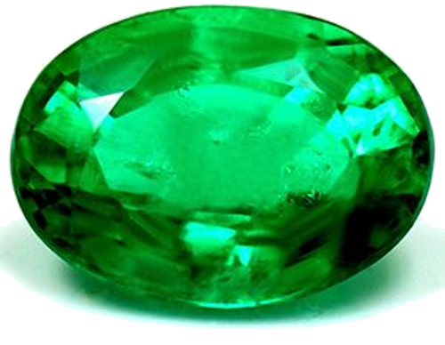 1.67 carat GREEN Oval Smaragdas (1)