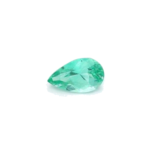 0.69 carat GREEN BRILLIANTFANCY cut Pear Smaragdas (1)