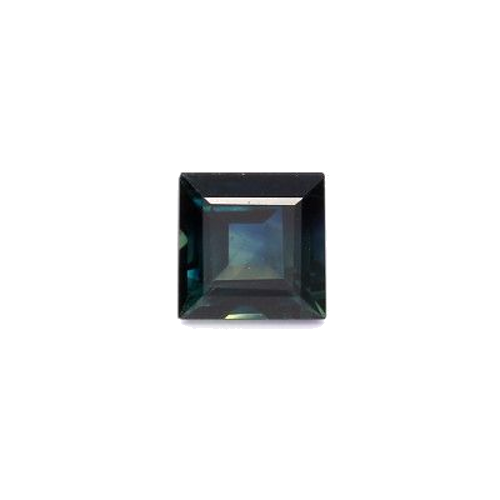 1.72 carat BLUE STEP cut Square Safyras (1)