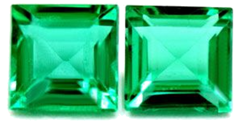1.9 carat GREEN Square Smaragdas (1)